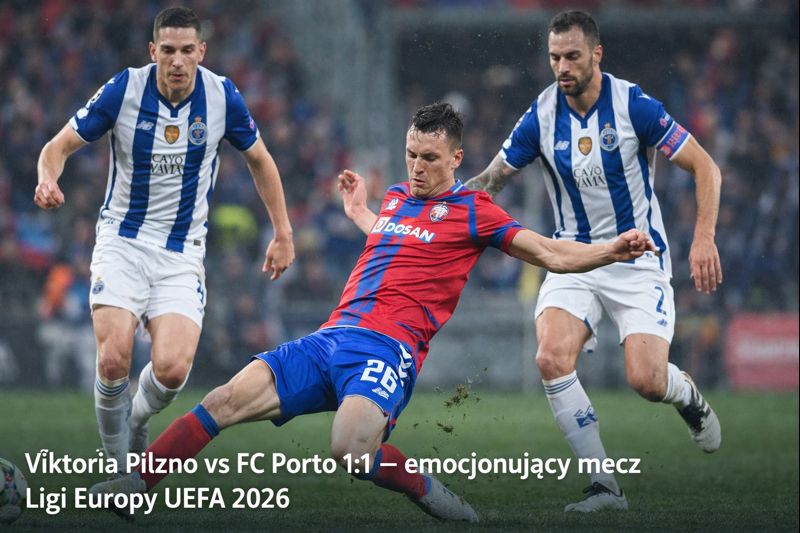 Viktoria Pilzno vs FC Porto 1:1