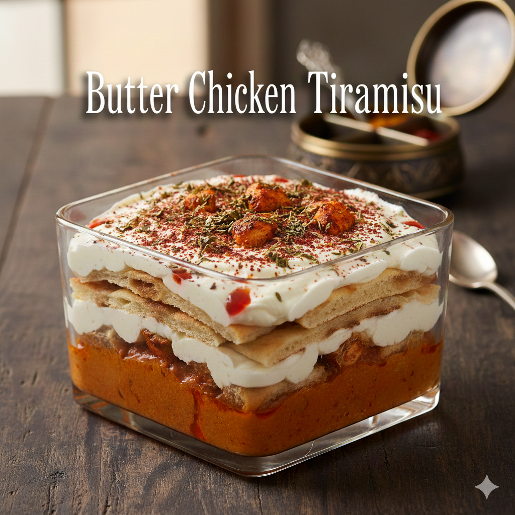 Butter Chicken Tiramisu